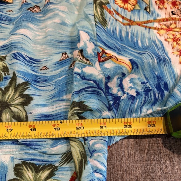 Pineapple Connection Men's Medium Hawaiian Multicolor Surfing Hula Girls‎ AOP - Picture 9 of 12